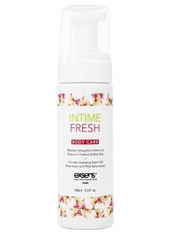 Органическая интимная очищающая пенка Intime Fresh - 150 мл. - Exsens - купить с доставкой в Петрозаводске