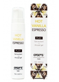 Возбуждающий гель Hot Vanilla Espresso Arousal Gel - 15 мл. - Exsens - купить с доставкой в Петрозаводске