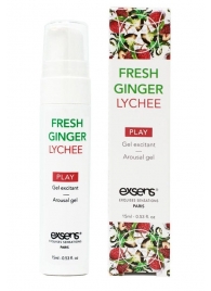 Возбуждающий гель Fresh Ginger Lychee Arousal Gel - 15 мл. - Exsens - купить с доставкой в Петрозаводске