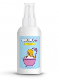 Антибактериальный спрей для очистки секс-игрушек с ароматом дыни  Москва Чистая  - 100 мл. - Москва - купить с доставкой в Петрозаводске