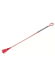 Красный латексный стек с лентами - 62 см. - Sitabella - купить с доставкой в Петрозаводске