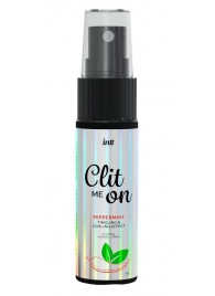 Клиторальный возбуждающий спрей Clit Me On Peppermint - 12 мл. - INTT - купить с доставкой в Петрозаводске
