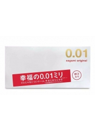 Ультратонкие презервативы Sagami Original 0.01 - 20 шт. - Sagami - купить с доставкой в Петрозаводске