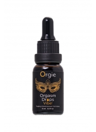 Возбуждающий гель для клитора ORGIE Orgasm Drops Vibe - 15 мл. - ORGIE - купить с доставкой в Петрозаводске