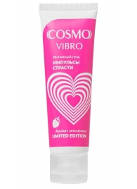 Возбуждающий гель на водно-силиконовой основе Cosmo Vibro с ароматом земляники - 50 гр. - Биоритм - купить с доставкой в Петрозаводске