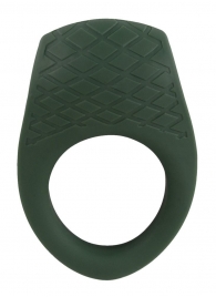 Зеленое эрекционное виброкольцо Luxurious Vibro Cock Ring - Orion - в Петрозаводске купить с доставкой