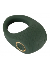 Зеленое эрекционное виброкольцо Luxurious Vibro Cock Ring - Orion - в Петрозаводске купить с доставкой