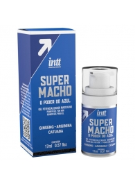 Мужской стимулирующий гель Super Macho - 17 мл. - INTT - купить с доставкой в Петрозаводске