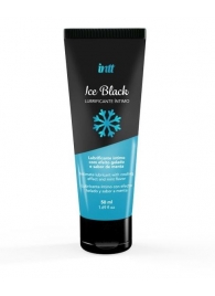 Лубрикант на водной основе Ice Black с ледяным эффектом - 50 мл. - INTT - купить с доставкой в Петрозаводске