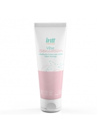 Лубрикант на водной основе Vibe Sensation с клубничным вкусом и легким вибрирующим эффектом - 50 гр. - INTT - купить с доставкой в Петрозаводске