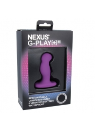 Фиолетовая вибровтулка Nexus G-Play+ M - Nexus Range - в Петрозаводске купить с доставкой