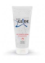 Лубрикант на водной основе Just Glide Strawberry с ароматом клубники - 200 мл. - Orion - купить с доставкой в Петрозаводске