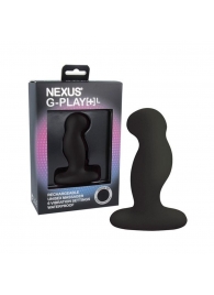 Черная вибровтулка Nexus G-Play+ L - Nexus Range - в Петрозаводске купить с доставкой