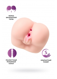 Реалистичный мастурбатор Paula с 2 любовными тоннелями - ToyFa - в Петрозаводске купить с доставкой