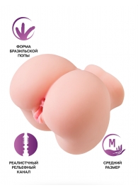 Реалистичный мастурбатор Giovanna - ToyFa - в Петрозаводске купить с доставкой