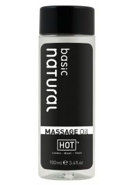 Массажное масло для тела Natural Basic - 100 мл. - HOT - купить с доставкой в Петрозаводске