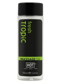 Массажное масло для тела Tropic Fresh - 100 мл. - HOT - купить с доставкой в Петрозаводске