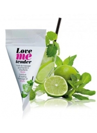 Съедобное согревающее массажное масло Love Me Tender Mojito с ароматом мохито - 10 мл. - Love to Love - купить с доставкой в Петрозаводске