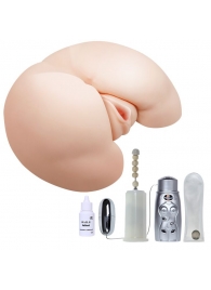 Вибрирующий мастурбатор-попка с ротацией и пультом управления - Baile - в Петрозаводске купить с доставкой