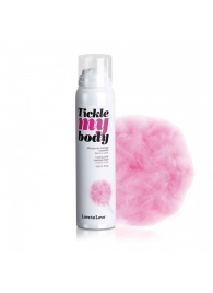 Массажная хрустящая пенка Tickle My Body Cotton Candy с ароматом сладкой ваты - 150 мл. - Love to Love - купить с доставкой в Петрозаводске