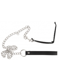 Зажим для половых губ с поводком Pussy Clamp With A Leash - Orion - купить с доставкой в Петрозаводске