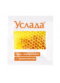 Гель-лубрикант «Услада с прополисом» - 3 гр. - Биоритм - купить с доставкой в Петрозаводске