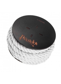 Белая веревка для шибари на катушке - 5 м. - Pecado - купить с доставкой в Петрозаводске