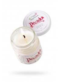Массажная свеча Tobacco Vanilla - 35 мл. - Pecado - купить с доставкой в Петрозаводске