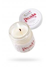 Массажная свеча Brandy   Pear - 35 мл. - Pecado - купить с доставкой в Петрозаводске