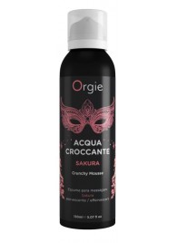 Хрустящая пенка для массажа Orgie Acqua Croccante Sakura с ароматом сакуры - 150 мл. - ORGIE - купить с доставкой в Петрозаводске