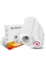 Белый вибромастурбатор Mini Masturbator - Silicone Toys - в Петрозаводске купить с доставкой