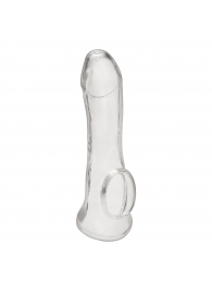 Прозрачная насадка на пенис Transparent Penis Enhancing Sleeve Extension - 15,9 см. - BlueLine - в Петрозаводске купить с доставкой