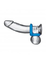 Комплект из 2 эрекционных колец-восьмерок 2-Pack Duo Cock And Ball Stamina Enhancement Ring - BlueLine - в Петрозаводске купить с доставкой