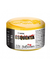 Возбуждающий крем Esquenta с разогревающим эффектом - 3,5 гр. - HotFlowers - купить с доставкой в Петрозаводске