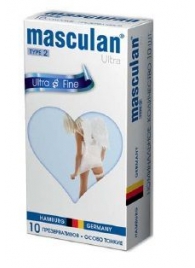 Ультратонкие презервативы Masculan Ultra Fine с обильной смазкой - 10 шт. - Masculan - купить с доставкой в Петрозаводске