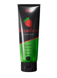 Смазка на водной основе с ароматом клубники Strawberry Lubricant - 100 мл. - INTT - купить с доставкой в Петрозаводске