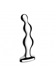 Стальной анальный фаллоимитатор для простаты Stainless Steel Anal Beads - 13 см. - b-Vibe - в Петрозаводске купить с доставкой
