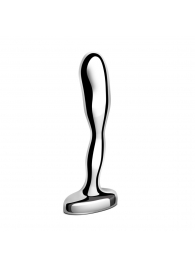 Стальной стимулятор простаты Stainless Steel Prostate Plug - 11,5 см. - b-Vibe - в Петрозаводске купить с доставкой