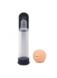 Автоматическая вакуумная помпа-мастурбатор Blowjob Auto Sucker Penis Enlarger Pump - Lux Fetish - в Петрозаводске купить с доставкой