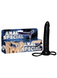 Насадка-фаллоимитатор с двумя кольцами для крепления - 16 см. - Orion - в Петрозаводске купить с доставкой