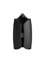 Черный мастурбатор с вибростимуляцией головки Black Glans Trainer - Baile - в Петрозаводске купить с доставкой