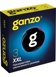 Презервативы увеличенного размера Ganzo XXL - 3 шт. - Ganzo - купить с доставкой в Петрозаводске