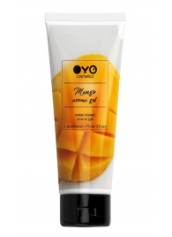 Лубрикант на водной основе OYO Aroma Gel Mango с ароматом манго - 75 мл. - OYO - купить с доставкой в Петрозаводске