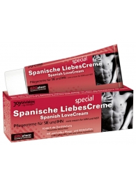 Возбуждающий крем для двоих SPANISCHE LIEBESCREME SPEZIAL - 40 мл. - Joy Division - купить с доставкой в Петрозаводске