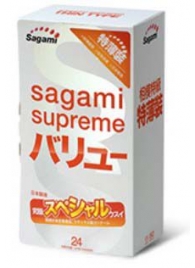 Ультратонкие презервативы Sagami Xtreme SUPERTHIN - 24 шт. - Sagami - купить с доставкой в Петрозаводске