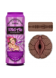 Коричневый мастурбатор-вагина Pleasure Brew Masturbator-Wild Ale в банке - Lovetoy - в Петрозаводске купить с доставкой