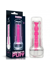 Светящийся в темноте мастурбатор 8.5 Lumino Play Masturbator - Lovetoy - в Петрозаводске купить с доставкой