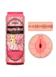 Мастурбатор-вагина Pleasure Brew Masturbator-Imperial Stout в банке - Lovetoy - в Петрозаводске купить с доставкой