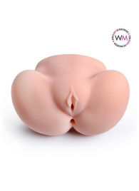 Реалистичный мастурбатор с двумя функциональными отверстиями - Erowoman-Eroman - в Петрозаводске купить с доставкой