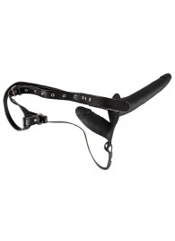 Женский страпон с вагинальной пробкой - 15 см. - Orion - купить с доставкой в Петрозаводске